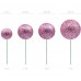 Conjunto 20 Esferas Rosa Glitter