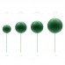 Conjunto 20 Esferas Verde Escuro