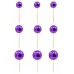 Topo Bolas Espelhos Violeta Topo Bolas Espelhos Violeta