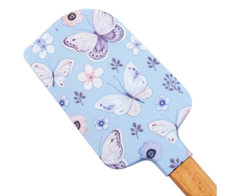 Espátula de Borracha Borboletas