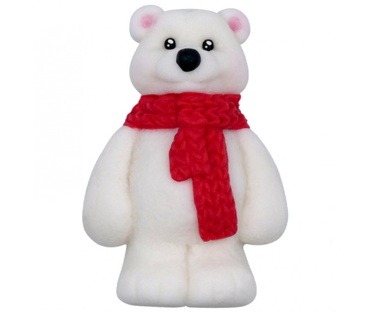 Molde Silicone Urso Polar