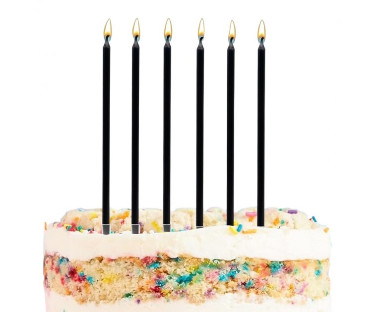 Velas Altas Pretas