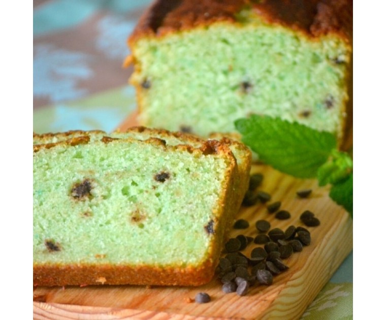 Preparado Bolo de Menta e Pepitas Chocolate