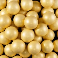 Esferas Crocantes Chocolate Ouro