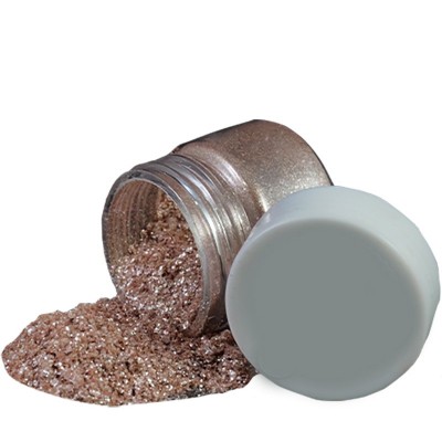 Purpurina Decorativa não Toxica Rosa Gold