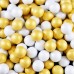 Pérolas de Chocolate Ouro e Pérola 65grs